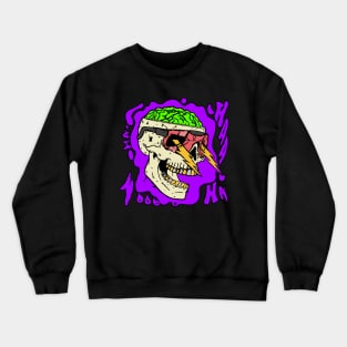 Skull funny, skull funny design, Crewneck Sweatshirt